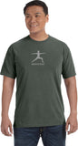 Warrior Pose Pigment Dye Yoga Tee Shirt - Yoga Clothing for You