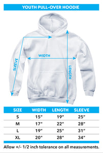 The Invisible Man Kids Hoodie Side Profile Black Hoody - Yoga Clothing for You