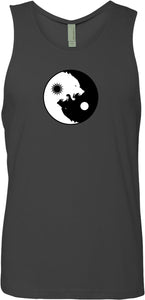 Yin Yang Wolves Premium Yoga Tank Top - Yoga Clothing for You
