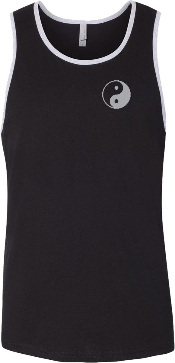 Yin Yang Pocket Print Premium Yoga Tank Top - Yoga Clothing for You