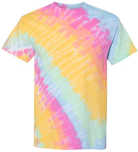 Aerial 100% Cotton Tie Dye Adult T-shirt - Yoga Clothing for You