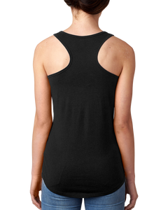 Ladies Wolf and Moon Tank Top Call of the Wild Ideal Racerback - Yoga Clothing for You