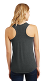 Ladies Wolf and Moon Tank Top Call of the Wild Racerback - Yoga Clothing for You
