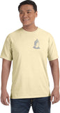 Buddha Pocket Print Pigment Dye Yoga Tee Shirt - Yoga Clothing for You