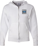 Built Ford Tough Full Zip Hoodie Pocket Print - Yoga Clothing for You