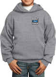 Built Ford Tough Kids Hoodie Pocket Print - Yoga Clothing for You
