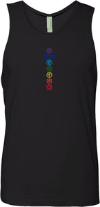 Colored Chakras Premium Yoga Tank Top - Yoga Clothing for You