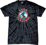 Peace T-shirt Come Together Spider Tie Dye Tee - Yoga Clothing for You