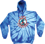 Peace Hoodie Come Together Tie Dye Hoody - Yoga Clothing for You