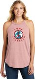 Ladies Peace Tank Top Come Together Tri Rocker Tanktop - Yoga Clothing for You
