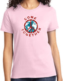 Ladies Peace T-shirt Come Together Tee - Yoga Clothing for You
