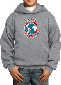 Kids Peace Hoodie Come Together - Yoga Clothing for You