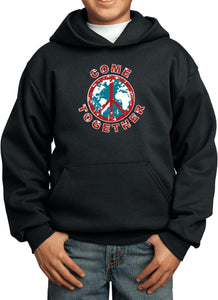Kids Peace Hoodie Come Together - Yoga Clothing for You
