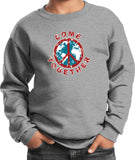 Kids Peace Sweatshirt Come Together - Yoga Clothing for You