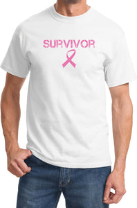 Breast Cancer T-shirt Survivor Tee - Yoga Clothing for You