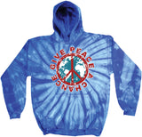 Give Peace a Chance Tie Dye Hoodie - Yoga Clothing for You