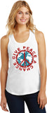 Ladies Peace Tank Top Give Peace a Chance Racerback - Yoga Clothing for You