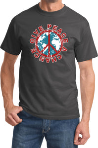 Peace T-shirt Give Peace a Chance Tee - Yoga Clothing for You