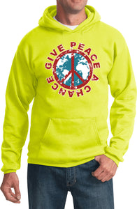 Peace Hoodie Give Peace a Chance - Yoga Clothing for You