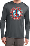 Peace T-shirt Give Peace a Chance Moisture Wicking Long Sleeve - Yoga Clothing for You