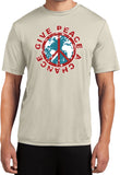 Peace T-shirt Give Peace a Chance Moisture Wicking Tee - Yoga Clothing for You