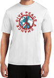 Peace T-shirt Give Peace a Chance Moisture Wicking Tee - Yoga Clothing for You