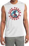 Peace T-shirt Give Peace a Chance Sleeveless Competitor Tee - Yoga Clothing for You