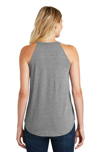 Tougher Than Breast Cancer Ladies Tri Rocker Tanktop - Yoga Clothing for You
