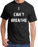 I Can't Breathe T-shirt - Black - Yoga Clothing for You