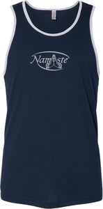 Namaste Big Print Premium Yoga Tank Top - Yoga Clothing for You