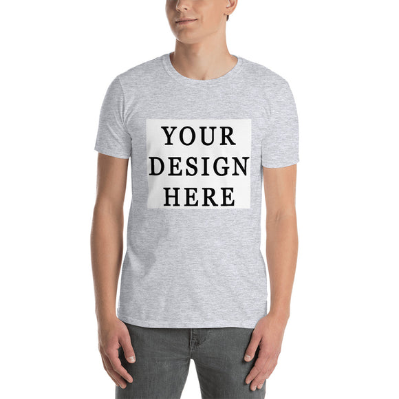 Short-Sleeve Unisex T-Shirt - Upload Your T-shirt Design - Yoga Clothing for You
