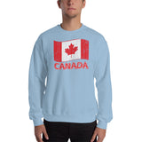 Canada Flag Men's Sweatshirt - Yoga Clothing for You