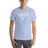 Legit AF Short-Sleeve Mens T-Shirt - Yoga Clothing for You