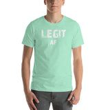 Legit AF Short-Sleeve Mens T-Shirt - Yoga Clothing for You