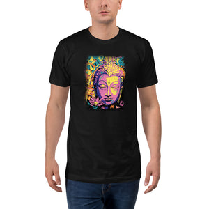 Buddha Unisex Fine Jersey Tall T-Shirt - Yoga Clothing for You
