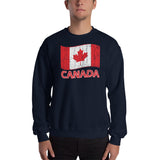 Canada Flag Men's Sweatshirt - Yoga Clothing for You