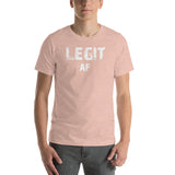 Legit AF Short-Sleeve Mens T-Shirt - Yoga Clothing for You