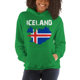 Iceland Flag Unisex Hoodie Sweatshirt - Yoga Clothing for You