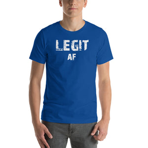 Legit AF Short-Sleeve Mens T-Shirt - Yoga Clothing for You