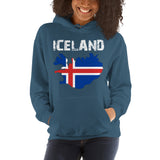 Iceland Flag Unisex Hoodie Sweatshirt - Yoga Clothing for You