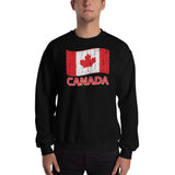Canada Flag Men's Sweatshirt - Yoga Clothing for You