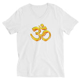 Unisex Short Sleeve V-Neck Yoga Shirt - Custom Option Available - Yoga Clothing for You