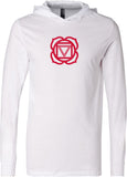 Muladhara Chakra Lightweight Yoga Hoodie Tee Shirt - Yoga Clothing for You