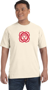 Muladhara Chakra Pigment Dye Yoga Tee Shirt - Yoga Clothing for You