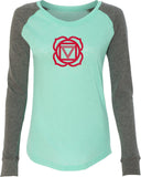 Muladhara Chakra Preppy Patch Yoga Tee Shirt - Yoga Clothing for You