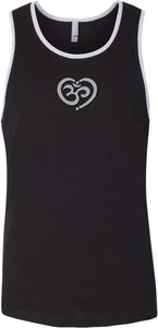 OM Heart Premium Yoga Tank Top - Yoga Clothing for You