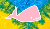 Pink Whale Tie Dye T-shirt - Woodstock - Yoga Clothing for You