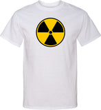 Radiation T-shirt Radioactive Fallout Symbol Tall Tee - Yoga Clothing for You