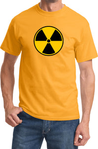 Radiation T-shirt Radioactive Fallout Symbol Tee - Yoga Clothing for You