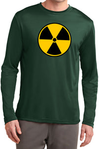 Radiation T-shirt Fallout Symbol Dry Wicking Long Sleeve - Yoga Clothing for You
